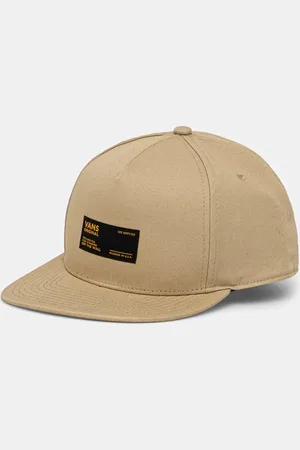 Vans Czapka z daszkiem bawełniana kolor z aplikacją VN000NBX4MG1