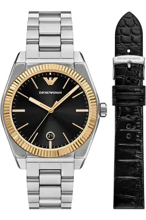 Emporio Armani Zegarek FEDERICO męski kolor AR80077SET