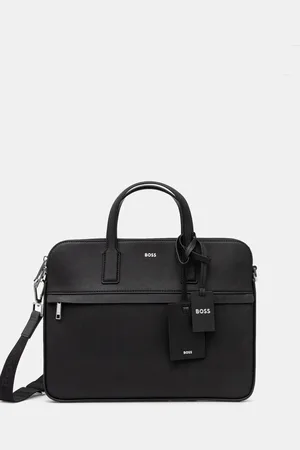 HUGO BOSS Torba skórzana kolor 50542241