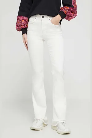 Desigual Jeansy OHIO damskie high waist 24SWDD25