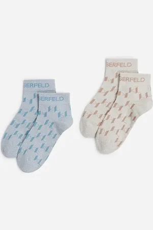 Karl Lagerfeld Skarpetki 2-pack damskie kolor A2W47007