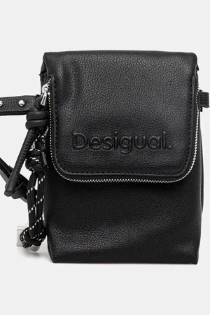 Desigual Saszetka HALF PHONE BLACK kolor 25SAYP45