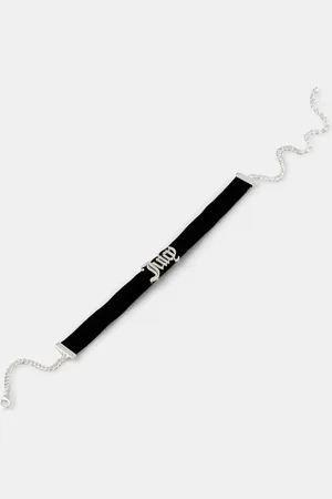 Juicy Couture Naszyjnik AMELIA VELOUR CHOKER JCJCN124002