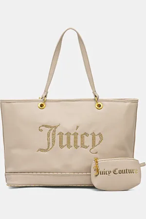Juicy Couture Torebka KIMBERLY PU kolor BEJQL8797WVP