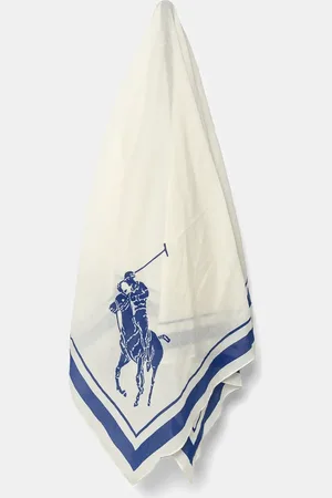Ralph Lauren Chusta bawełniana damska kolor wzorzysta 455938482