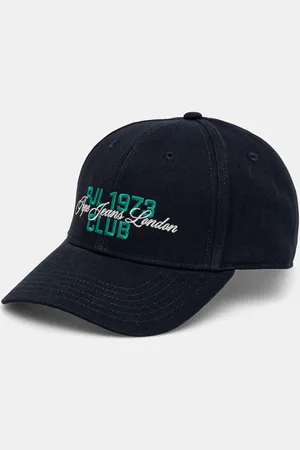 Pepe Jeans Czapka z daszkiem bawełniana TALBOT CAP kolor wzorzysta PM040570