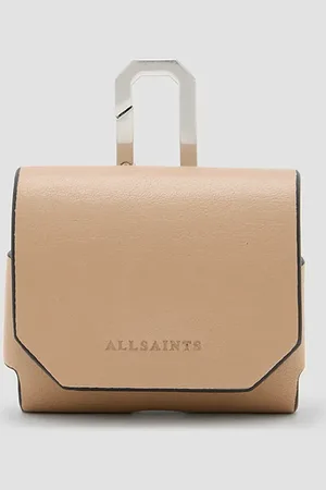 AllSaints Etui na airpod skórzane AIRPOD kolor W275XC