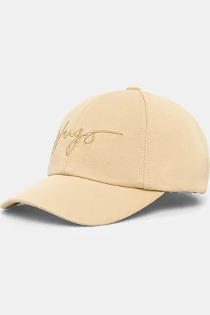 HUGO BOSS Czapka z daszkiem kolor gładka 50519265