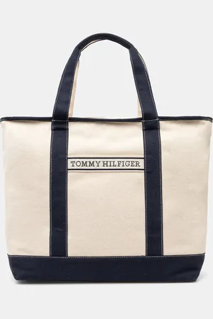 Tommy Hilfiger Torebka bawełniana kolor AW0AW17421