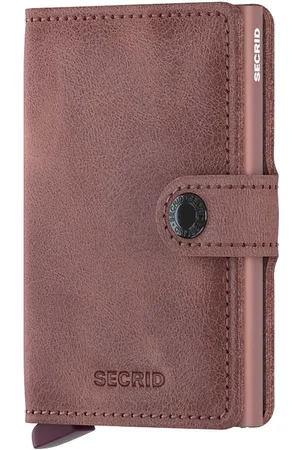 Secrid Portfel skórzany Vintage Mauve kolor