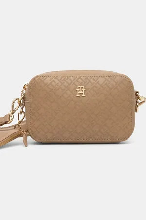 Tommy Hilfiger Torebka kolor beżowy AW0AW17221