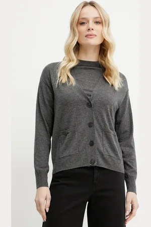 Max Mara Kardigan wełniany damski kolor lekki 2515381011600
