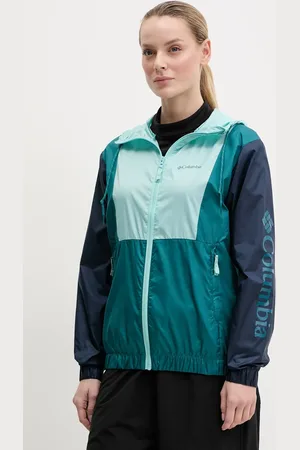 Columbia Wiatrówka Lily Basin II kolor zielony 2116521