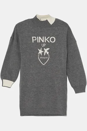 Pinko Sukienka dziecięca kolor mini prosta F4PIJGDR088
