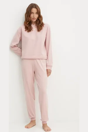 HUGO BOSS Bluza lounge kolor z kapturem gładka 50490594