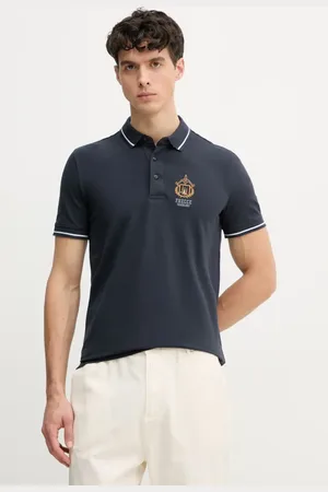 Aeronautica Militare Polo męski kolor gładki PO1850P191