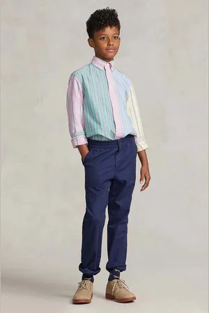 Ralph Lauren Spodnie dziecięce kolor gładkie 323855803002