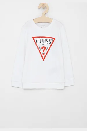 Guess Bluza dziecięca kolor z nadrukiem