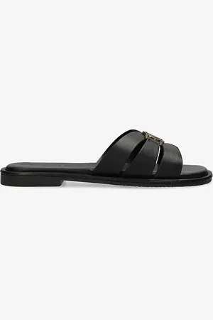 Mexx Klapki skórzane RAMA PARROT damskie kolor MI001606351W-01