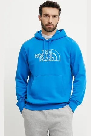The North Face Bluza Drew Peak Light męska kolor z kapturem z aplikacją NF0A8C1B73V1