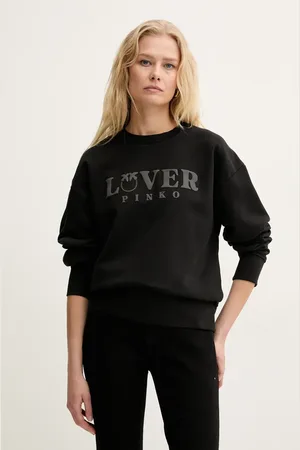 Pinko Bluza bawełniana damska kolor z nadrukiem 104618 A2DC