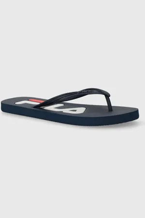 Fila Japonki Troy damskie kolor na płaskim obcasie FFW0005