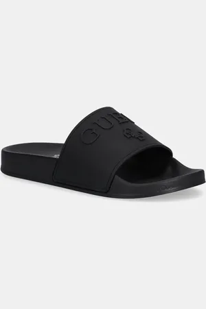 Guess Klapki SLIPPERS damskie kolor E5GZ07 BB00F