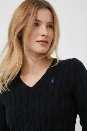 Ralph Lauren Sweter bawełniany kolor lekki