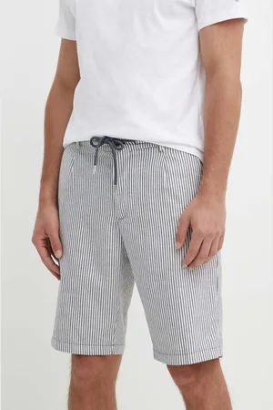 JOOP! Szorty z domieszką lnu Ruby kolor melanżowe 30041966 10017859
