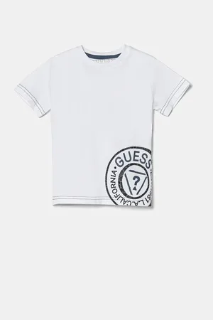 Guess T-shirt bawełniany dziecięcy kolor z nadrukiem N5RI15 K8HM4