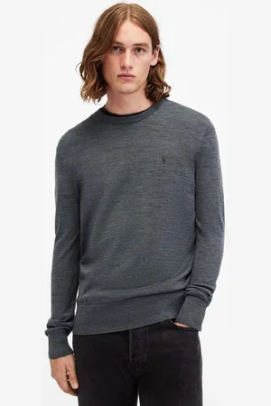 AllSaints Sweter wełniany MODE męski kolor M002KZ