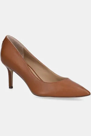 Ralph Lauren Szpilki skórzane Lanette kolor 802972023002