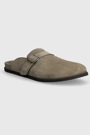 GARMENT PROJECT Klapki zamszowe Blake Clog męskie kolor GPF2550