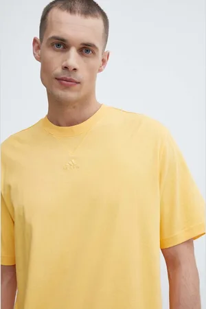 adidas T-shirt bawełniany męski kolor gładki IR9114