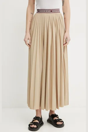 Max Mara Spódnica kolor maxi rozkloszowana 2515771031600
