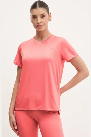 New Balance T-shirt treningowy Sport Essentials kolor WT41222DTR