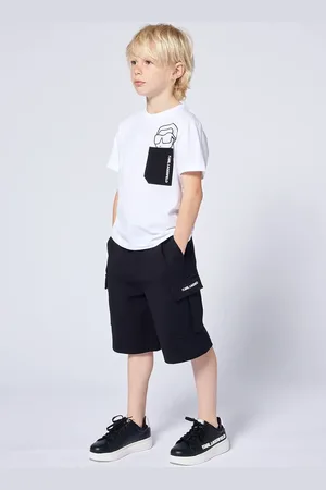 Karl Lagerfeld Szorty dziecięce kolor Z30412