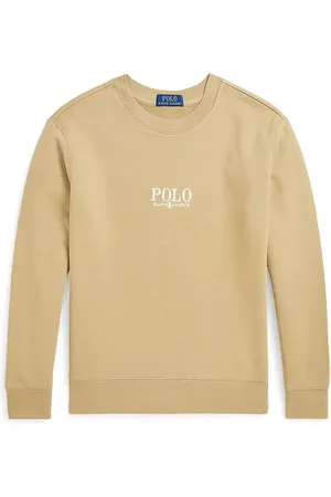 Ralph Lauren Bluza bawełniana dziecięca kolor z aplikacją 323958154002