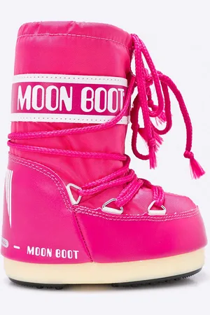 Moon Boot Śniegowce dziecięce Nylon Bouganville