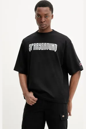 Sprayground T-shirt bawełniany męski kolor z nadrukiem SP695BLK