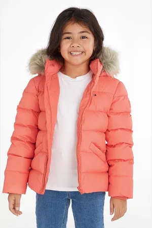 Tommy Hilfiger Kurtka puchowa dziecięca kolor