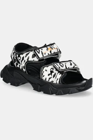 adidas Sandały Hika Sandal Canvas AOP damskie kolor IF1797