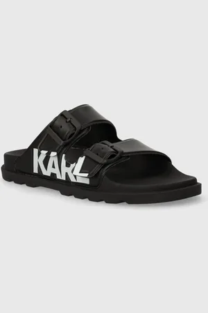 Karl Lagerfeld Klapki KONDO TRED damskie kolor KL80978