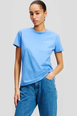 Karl Lagerfeld T-shirt bawełniany damski kolor A1W17019