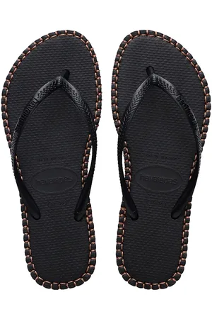 Havaianas Japonki SLIM FLATFORM damskie kolor 4149928.0090