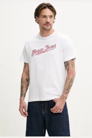 Guess T-shirt bawełniany męski kolor z nadrukiem M5GI54 K8FQ4