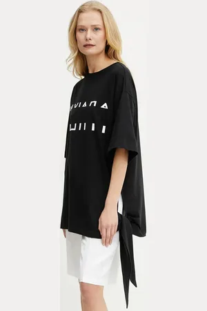 LIVIANA CONTI T-shirt bawełniany damski kolor L5SW75