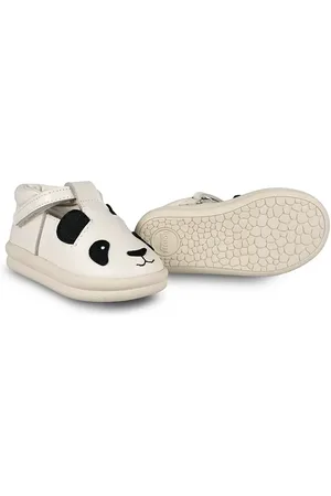 Donsje Półbuty skórzane dziecięce Zazo Classic Shoes Panda kolor 1503506