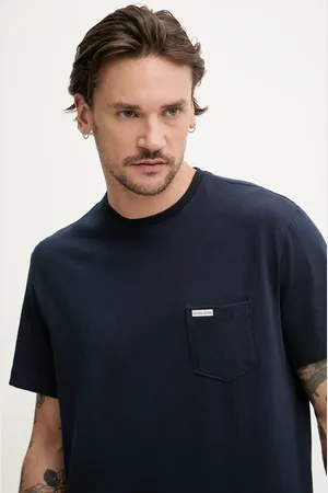 Guess T-shirt bawełniany męski kolor gładki M5RI74 K8FQ4