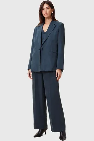 AllSaints Spodnie AVERIE damskie kolor proste medium waist W040QC